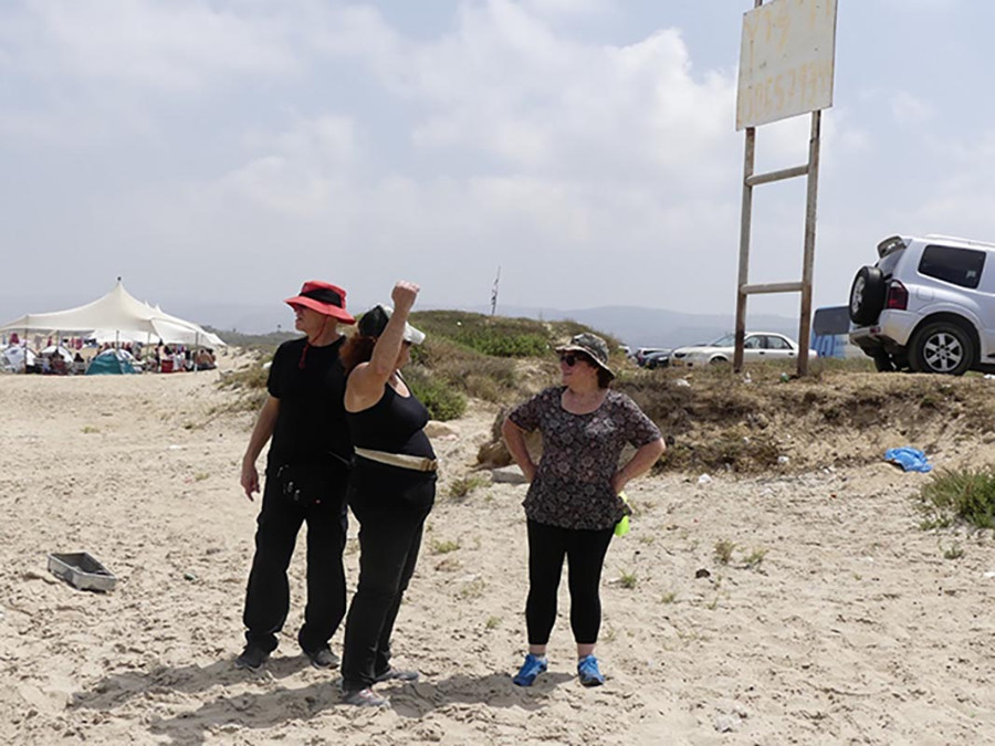 טיול  מועדון נופית לחוף הכרמל 24.6.16. מדריך גלי נחום