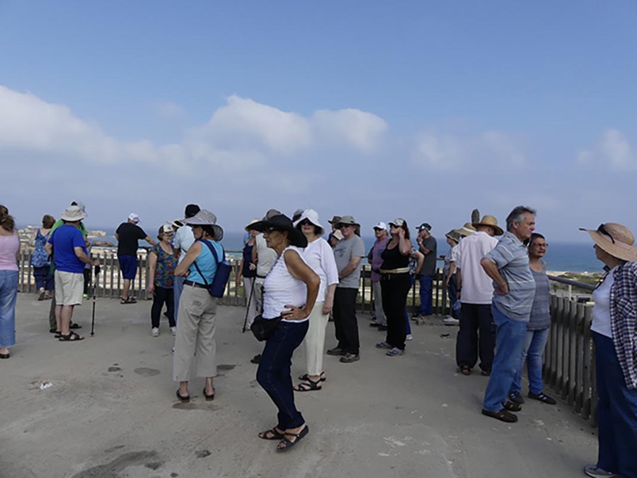 טיול  מועדון נופית לחוף הכרמל 24.6.16. מדריך גלי נחום